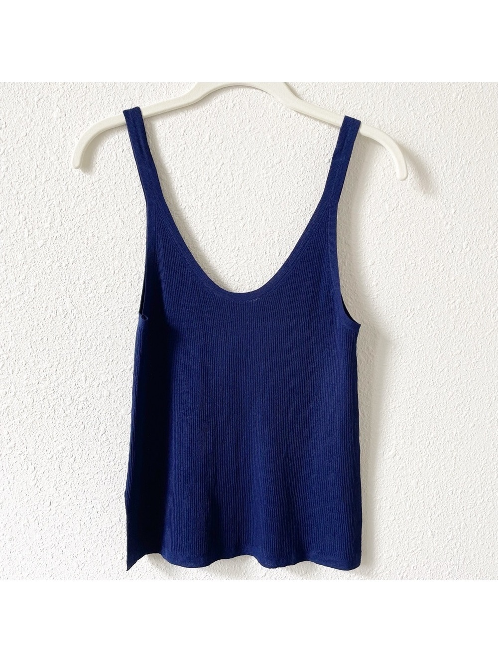 Steven Alan Todd Tank Blueberry Size P / xxs / xs Ribbed Minimalist Coastal